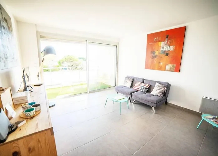 Lägenhet Le Calderini - Face Wifi Et Park Gratuit Calme - Resid Le Surcouf -top Pros Servicesconciergerie Motte La Grande Motte