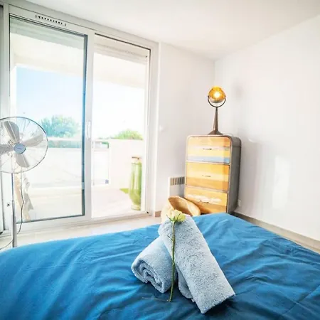 Le Calderini - Face Wifi Et Park Gratuit Calme - Résid Le Surcouf - Cohôteconciergerie Motte Appartement La Grande Motte