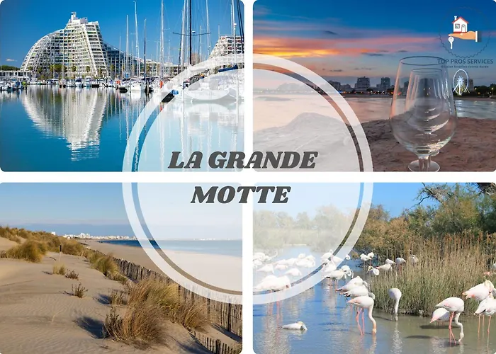 Le Calderini - Face Wifi Et Park Gratuit Calme - Resid Le Surcouf -top Pros Servicesconciergerie Motte * La Grande-Motte